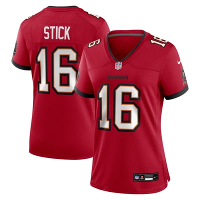 Easton Stick Tampa Bay Buccaneers Nike Women's Team Game Jersey - Red