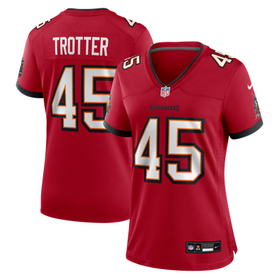 Josiah Trotter Tampa Bay Buccaneers Nike Women's Team Game Jersey - Red