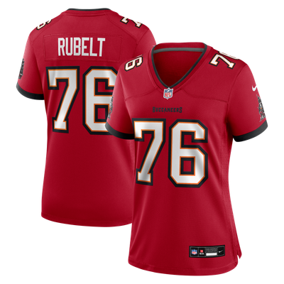 Paul Rubelt Tampa Bay Buccaneers Nike Women's Team Game Jersey - Red