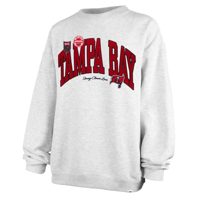 Tampa Bay Buccaneers Stoney Clover Lane x '47 Women's Arch Oversized Sweatshirt - Gray