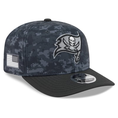 Tampa Bay Buccaneers New Era Youth 2026 Salute To Service 9SEVENTY Adjustable Hat - Black