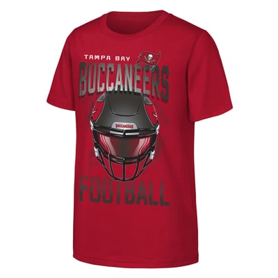  Tampa Bay Buccaneers Outerstuff Youth Full Gear T-Shirt - Red