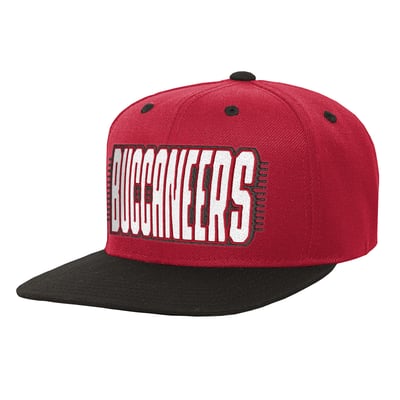 Tampa Bay Buccaneers Outerstuff Youth Snapback Hat - Red/Black