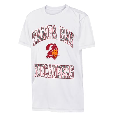  Tampa Bay Buccaneers Outerstuff Youth Retro Collection Swat T-Shirt - White