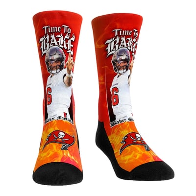 Baker Mayfield Tampa Bay Buccaneers Rock Em Youth Player Celebration Crew Socks