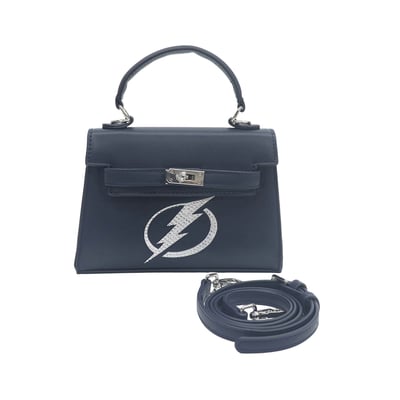 Tampa Bay Lightning FABGATING by Cuce Team Color Vegan Leather Mini Purse