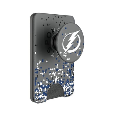 Tampa Bay Lightning Keyscaper Confetti PopSockets Magnetic Wallet
