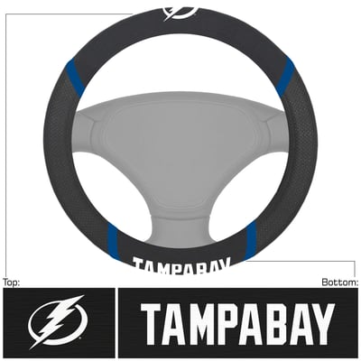 Tampa Bay Lightning Logo Brands Steering Wheel Cover