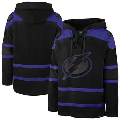 Tampa Bay Lightning '47 Fall Color Pop Lacer Hoodie - Black
