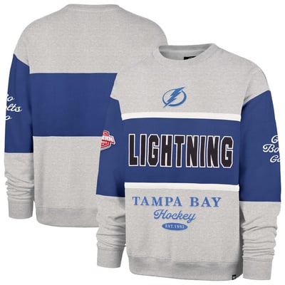  Tampa Bay Lightning '47 Fall Maximilist Crew Sweatshirt - Gray