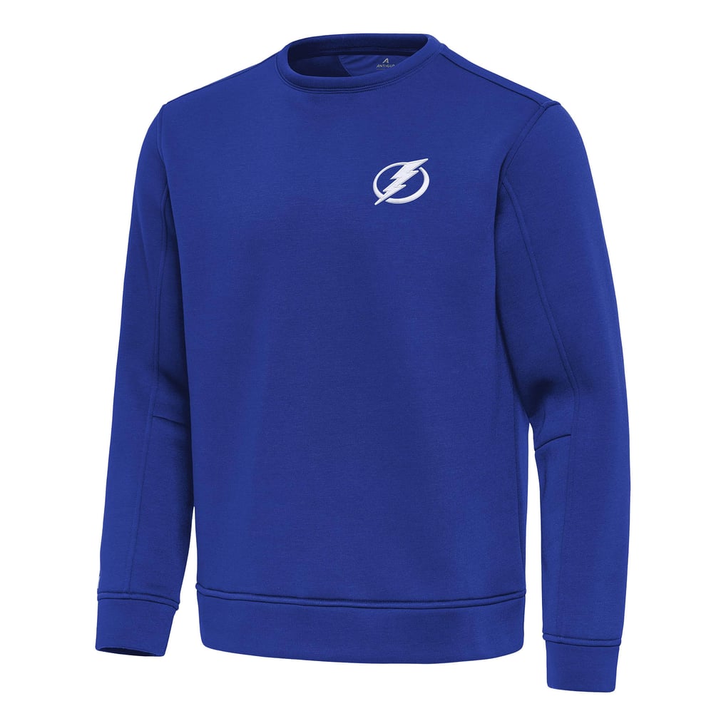 Tampa Bay Lightning Antigua Relevant Lightweight Pullover Sweatshirt - Royal