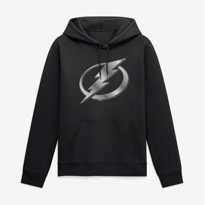 Tampa Bay Lightning Big & Tall Forged Mascot Hoodie - Black