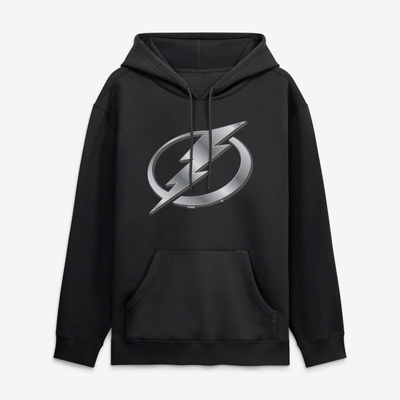 Tampa Bay Lightning  Metallic Mascot Hoodie - Black