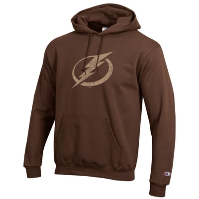  Tampa Bay Lightning Champion Core Plus Eco Powerblend Hoodie - Brown