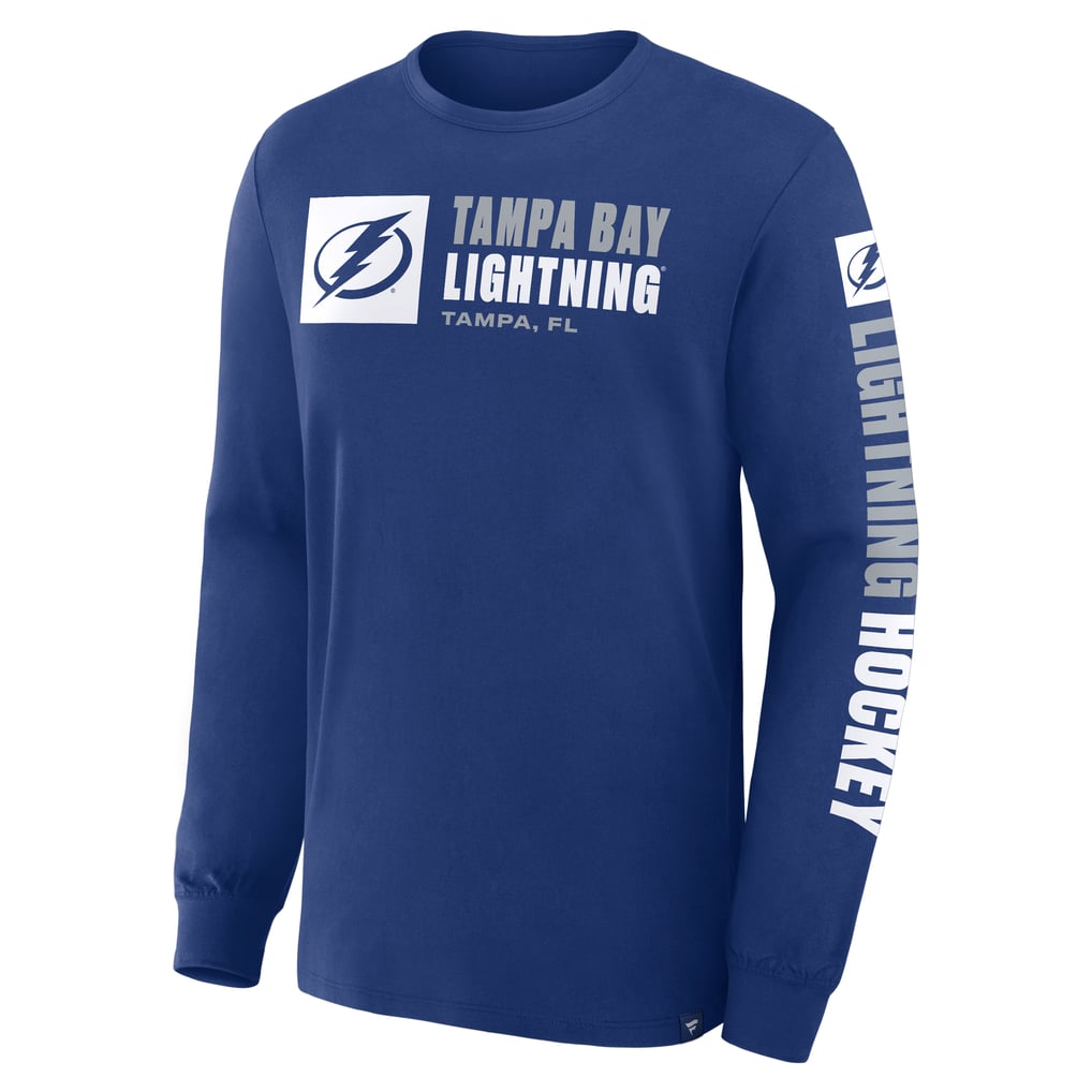 Tampa Bay Lightning Fanatics Goal Crease Legacy Long Sleeve T 