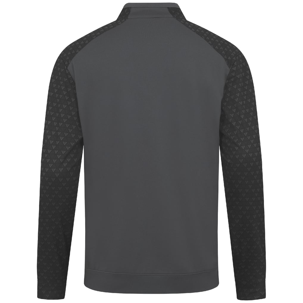Tampa Bay Lightning Levelwear Aztec Insignia Core Quarter-Zip Pullover Top - Charcoal