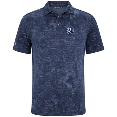  Tampa Bay Lightning Levelwear Data Polo - Navy