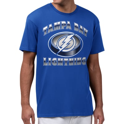  Tampa Bay Lightning Starter Face Off T-Shirt - Blue