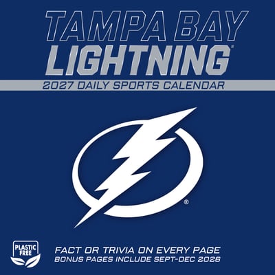 Tampa Bay Lightning 2027 Box Calendar