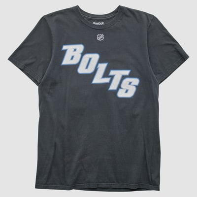 Tampa Bay Lightning Reebok 2000s T-shirt - Black - S by Fanatics Real Vintage