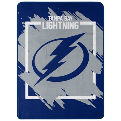  Tampa Bay Lightning The Northwest Group 46" x 60" Dimensional Micro Raschel Plush Throw Blanket