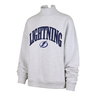 Tampa Bay Lightning '47 Women's Vantage Mock Neck Fleece Sweatshirt - Gray