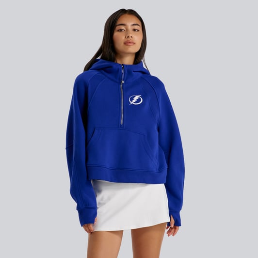 Tampa Bay Lightning lululemon Women's Scuba Oversized Half-Zip Hoodie - Larkspur