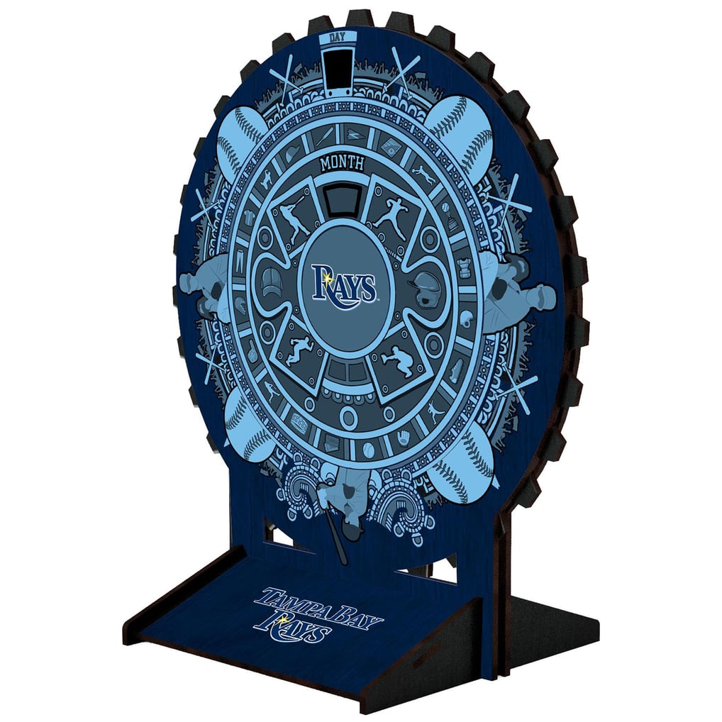 Tampa Bay Rays Aztec Circle Desk Calendar
