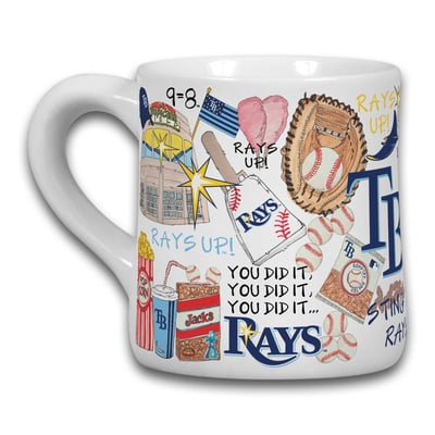  Tampa Bay Rays Icon 20oz. Ceramic Icon Mug