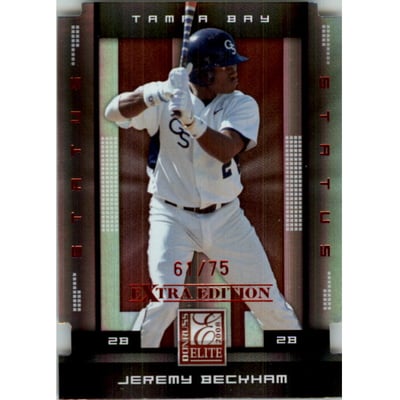2008 Donruss Elite Extra Edition Status #45 Jeremy Beckham