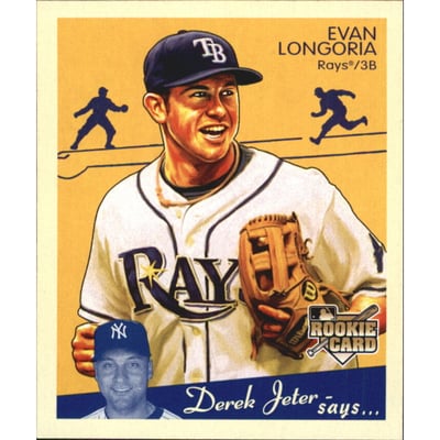 2008 Upper Deck Goudey Mini Red Backs #200 Evan Longoria