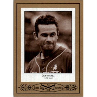 2010 Upper Deck Portraits Gold #SE86 Evan Longoria