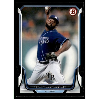 2014 Bowman Black #199 Fernando Rodney