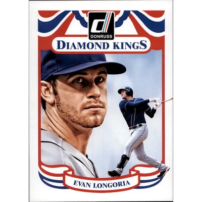 2014 Donruss Diamond King Box Toppers #11 Evan Longoria