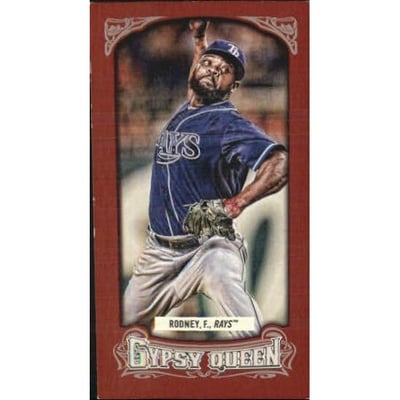 2014 Topps Gypsy Queen Mini Red #68 Fernando Rodney
