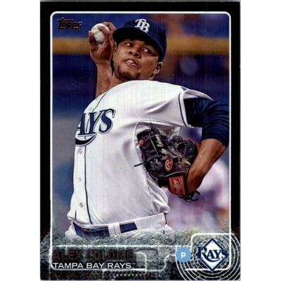 2015 Topps Black #396 Alex Colome