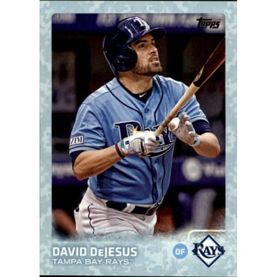 2015 Topps Snow Camo #16 David DeJesus