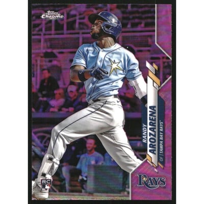 2020 Topps Chrome Update Pink Refractors #U35 Randy Arozarena