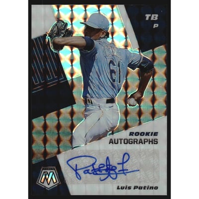 2021 Panini Mosaic Rookie Autographs Mosaic #59 Luis Patino