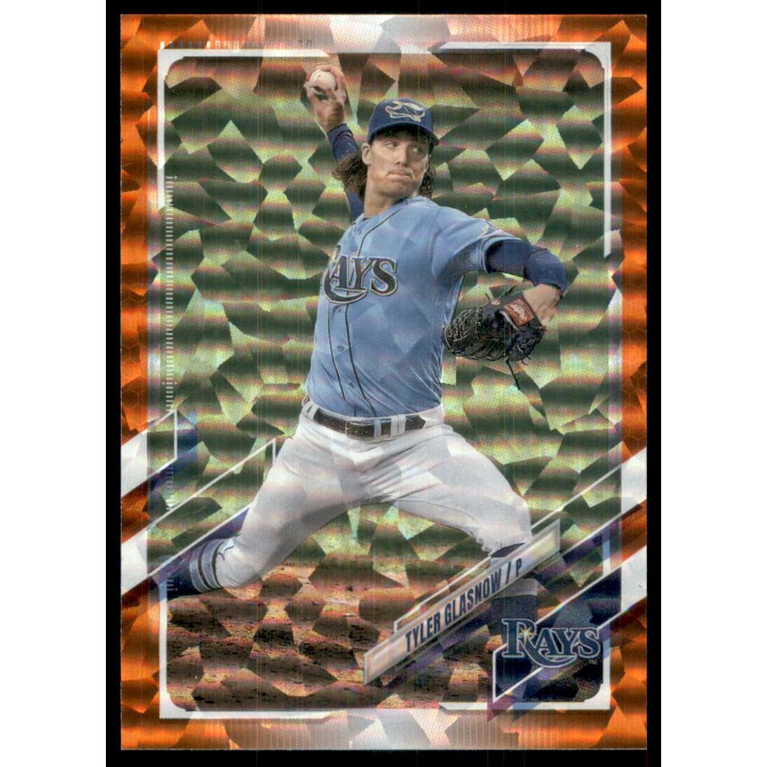 2021 Topps Orange Foil #629 Tyler Glasnow