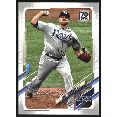 2021 Topps Platinum Anniversary #592 Yonny Chirinos
