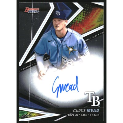 2022 Bowman's Best Best of '22 Autographs #B22CME Curtis Mead