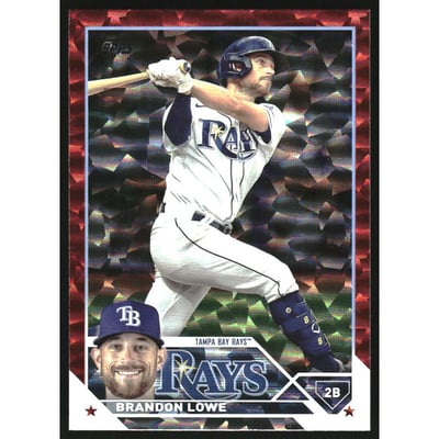 2023 Topps Red Foil #36 Brandon Lowe
