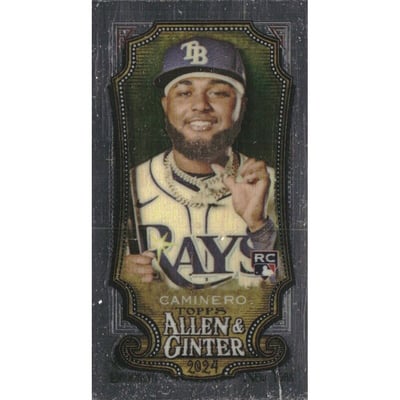 2024 Topps Allen and Ginter Chrome Mini #92 Junior Caminero