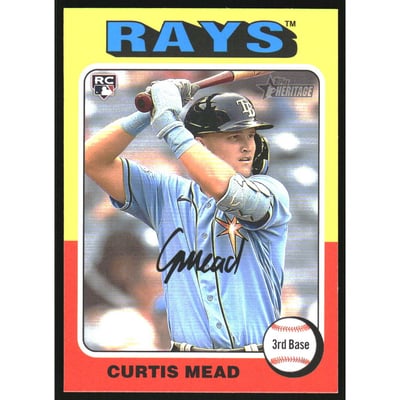 2024 Topps Heritage Image Variations #176 Curtis Mead