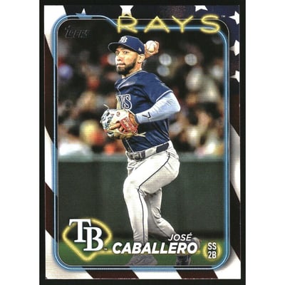2024 Topps Update Independence Day #US161 Jose Caballero