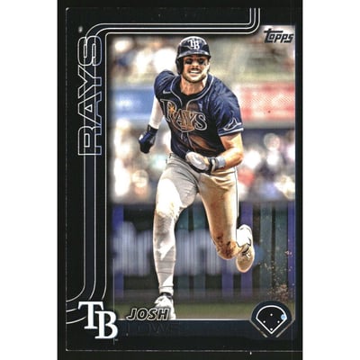 2025 Topps Black #497 Josh Lowe