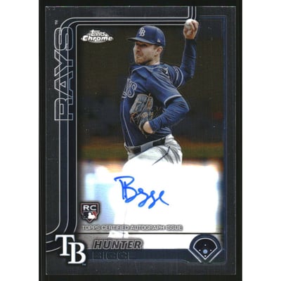 2025 Topps Chrome Rookie Autographs #RAHBI Hunter Bigge