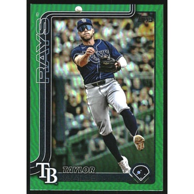 2025 Topps Green Rainbow Foil #502 Taylor Walls