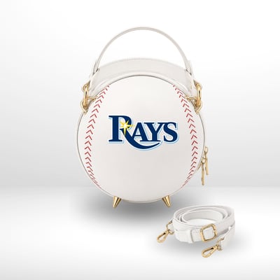 Tampa Bay Rays by Jill Martin Baseball Crossbody Fan Bag